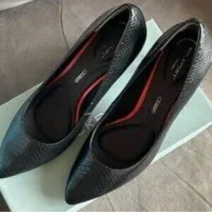 Rockport Black Textured Heels